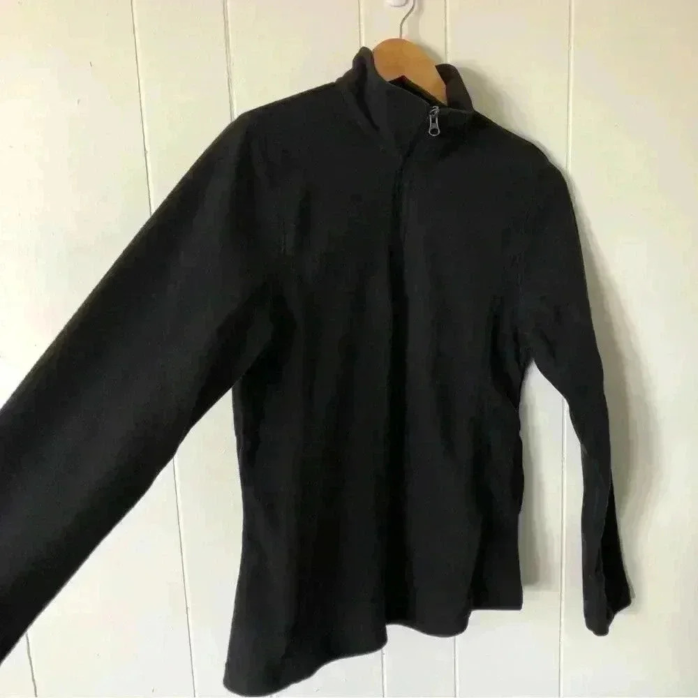 Lands’End Quarter Zip Fleece Sweatshirt Pullover Size S - Picture 4 of 7